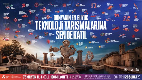 2026 Teknoloji Yarışmalarına (TEKNOFEST) Başvurular Başladı!