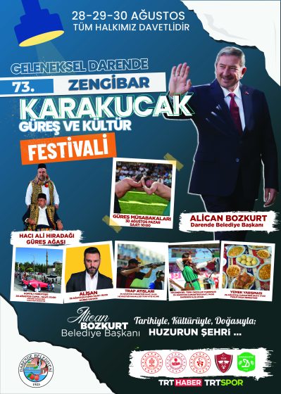 73. ZENGİBAR KARAKUCAK GÜREŞ VE KÜLTÜR FESTİVALİ 28-29 VE 30 AĞUSTOS 2026